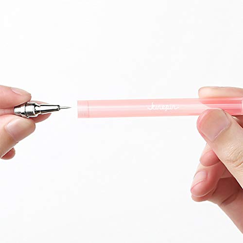 MILISTEN Aguja de Removedor de Espinillas Aguja de Acné Doble Extremo Herramienta de Extracción de Espinillas Herramienta de Limpieza de Nariz para Espinillas Espinillas Acné (Rosa)