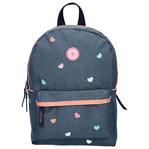 Milky Kiss Backpack Candy Shop Medium Mochila Infantil, 33 cm, Azul (Blue)