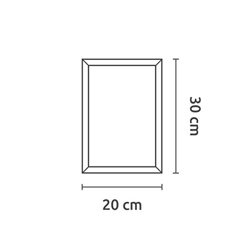 MILUKA Láminas para enmarcar colección Coordinates (Láminas Ciudades - Viajes) | Barcelona | Tamaño 20x30cm