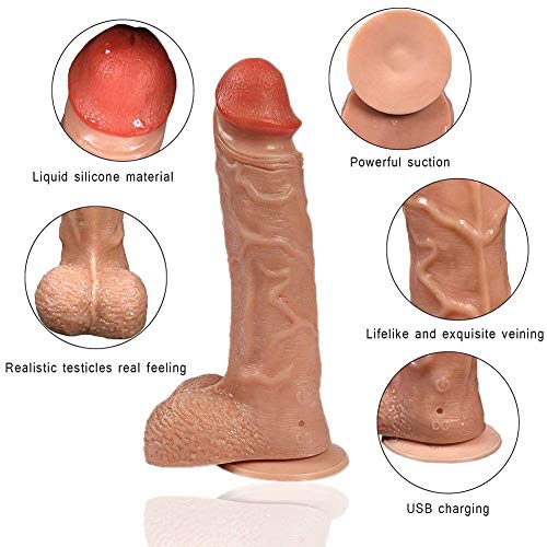 Minnhong Cônșølạdør Vībrǎdôręș Mujer çlîtọrîș y Pųņtọ Ġ Sęxô, Pểnểs Silicôna Cônșølạdøres Sęxụạles Vībrādør para Mujer Realista anãlès Clitọrîǎnô, Doble Electricọ Silenciôsọ, USB Ręcargable