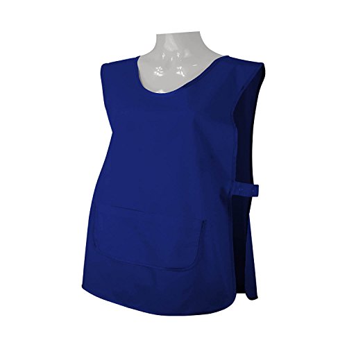 MISEMIYA - Delantal Impermeable Uniforme ESTÉTICA Laboral Limpieza CLINICA Hospital Veterinaria SANIDAD Médico Enfermera - Ref.868 - XL, Delantal Limpieza 868-1 Negro