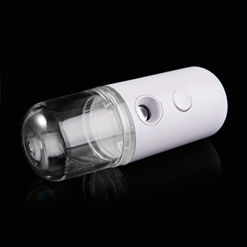 MiSha Dispositivo USB portátil Recargable Nano humidificador nebulizador de Niebla vaporizador Facial Belleza Dispositivo, Nano Aerosol Instrumento hidratante