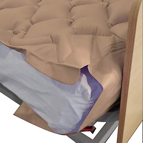 Mobiclinic, Colchón antiescaras de aire, Con compresor, PVC médico ignífugo, 200 x 90 x 7, 130 celdas, Beige, Mobi 1