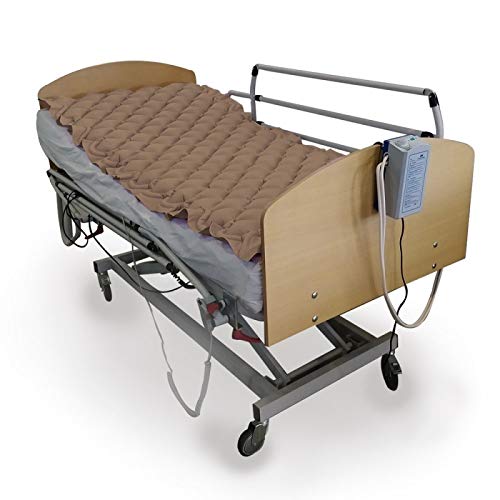 Mobiclinic, Colchón antiescaras de aire, Con compresor, PVC médico ignífugo, 200 x 90 x 7, 130 celdas, Beige, Mobi 1