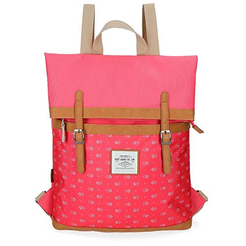 Mochila casual Pepe Jeans Carola Coral