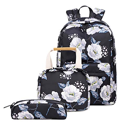 Mochila impermeable para ordenador portátil,Bolsa de mochila con puerto de carga USB,Bolsas escolares,Mochila ligera para senderismo resistente al agua