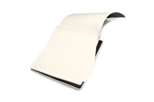 Moleskine - Recambio para Cuaderno Volant para iPad 3&4, Set de 2 Cuadernos, Tapa Blanda, Color Negro, Grande 13 x 21 cm, 96 Páginas