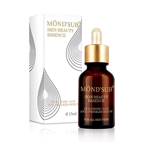 MOND'SUB vitamina C, colágeno, ácido hialurónico y oveja Placenta antienvejecimiento, antiarrugas, sueros brillantes para una piel perfecta joven y con aspecto brillante.