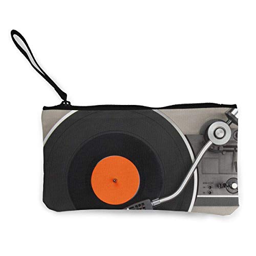 Monedero de lona para mujer, diseño de vídeo, unisex, con estampado en 3D, para hombres y mujeres.