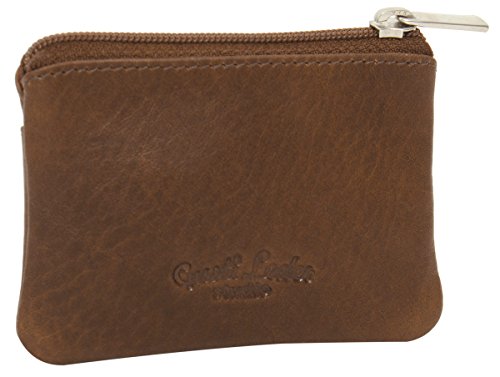 Monedero Llavero de Cuero Mini marrón Oscuro Peggy GL_2A179-33-8