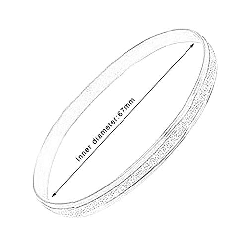 Monllack Pulsera Hermosa para Mujer, Mujer, Pulsera única, Tipo Exfoliante para Mujer, Pulsera de Boda, Brazalete, joyería Fina, Regalo (Plata)
