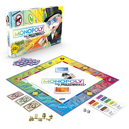 Monopoly- Millenials, Multicolor, única (Hasbro E4989105)