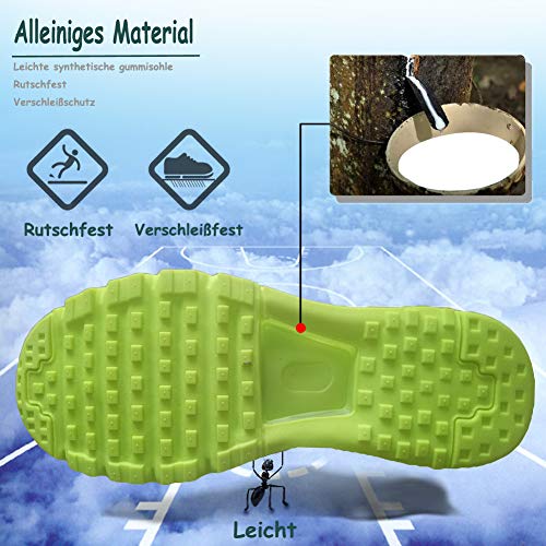 Monrinda Unisex Zapatillas de Deporte Mujer Deportivo Zapatos para Correr Hombre Runing Sports Trainers Gimnasio Air Cushion…