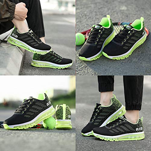 Monrinda Unisex Zapatillas de Deporte Mujer Deportivo Zapatos para Correr Hombre Runing Sports Trainers Gimnasio Air Cushion…