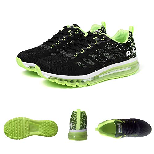 Monrinda Unisex Zapatillas de Deporte Mujer Deportivo Zapatos para Correr Hombre Runing Sports Trainers Gimnasio Air Cushion…