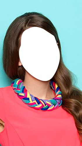 Montaje de fotos de cabello largo de mujer