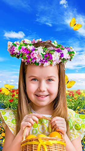 Montaje de la foto de Flower Crown