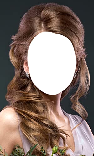 Montaje de la foto del peinado nupcial