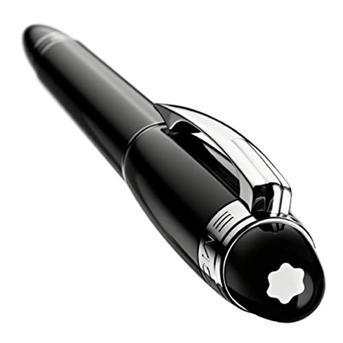 Montblanc Set con StarWalker Platinum Fineliner y Westside billetera 6cc, Negro - MB118906