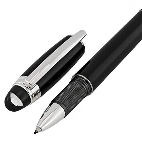 Montblanc Set con StarWalker Platinum Fineliner y Westside billetera 6cc, Negro - MB118906