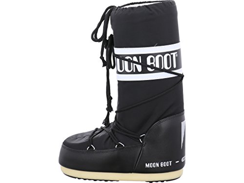 Moon Boot Nylon, Botas de Nieve Unisex Adulto, Negro (Black 001), 39-41 EU