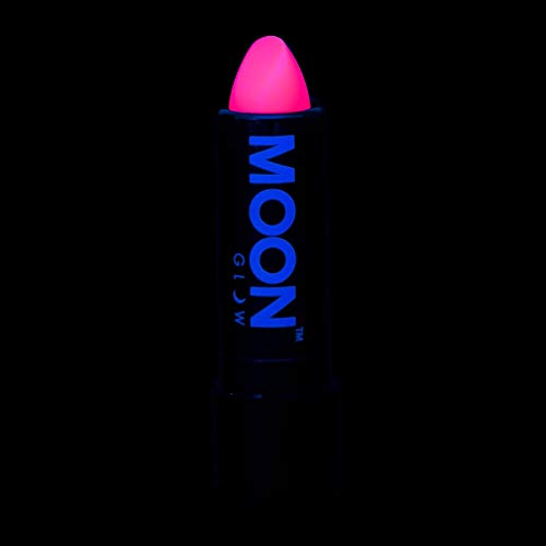 Moon Glow - Barra de labios neón UV 4.5g Pastel Rosa - produce un brillo increíble bajo la iluminación/retroiluminación UV!