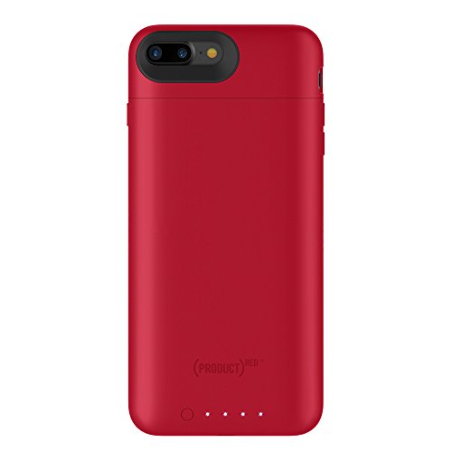 Mophie Juice Pack Air Funda para teléfono móvil 14 cm (5.5") Rojo - Fundas para teléfonos móviles (Funda, Apple, iPhone 8 Plus, iPhone 7 Plus, 14 cm (5.5"), Rojo)