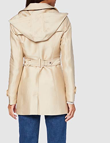 Morgan Trench mi-Long Gustav Gabardina, Beige, 38 para Mujer