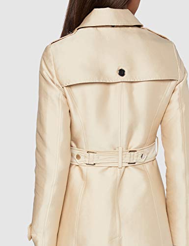 Morgan Trench mi-Long Gustav Gabardina, Beige, 38 para Mujer