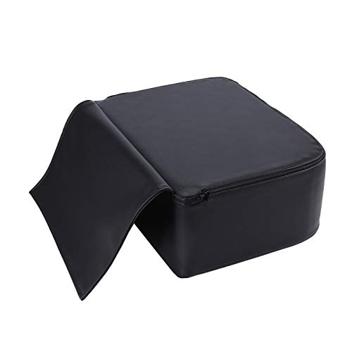 MorNon Silla de cojín para niños Barber Child Asiento elevador Barber Salon Extra Thick in Black