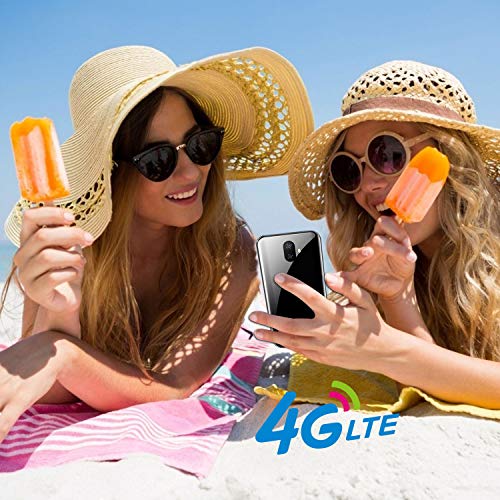 Moviles Libres 4G LTE,3GO RAM+32GO ROM,Android 9.0 Google Certificación GMS,5.5 Pulgadas Smartphone Libre Dual SIM, 3400mAh Quad Core Moviles Buenos (2 x Micro SIM +1 MicroSD)