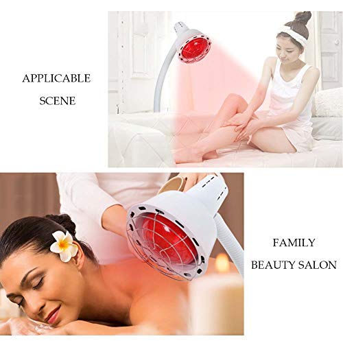 MOye Lámpara de Fisioterapia - Beneficiosa en Caso de resfriados y tensión Muscular - Ajuste de inclinación