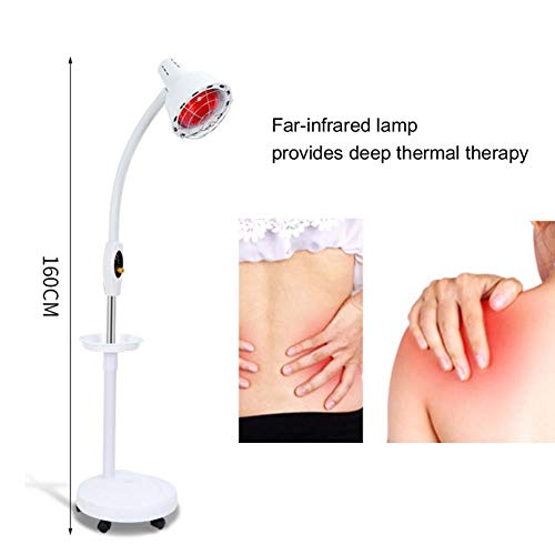 MOye Lámpara de Fisioterapia - Beneficiosa en Caso de resfriados y tensión Muscular - Ajuste de inclinación
