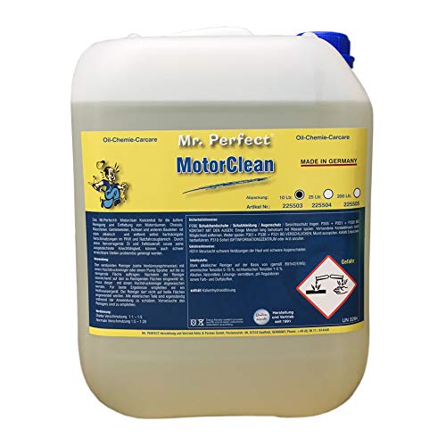 Mr. Perfect® Motor Clean Limpiador de motores y piezas de motores, 10L - Concentrado para la preparación del vehículo