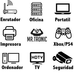 Mr. Tronic 30m Cable de Red Ethernet Latiguillo | CAT5e, AWG24, CCA, UTP, RJ45 | Color Gris (30 Metros, Gris)