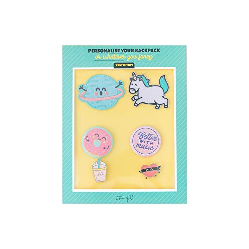 Mr. Wonderful Extras for personalising Your Backpack or What, Multicolor, Talla única