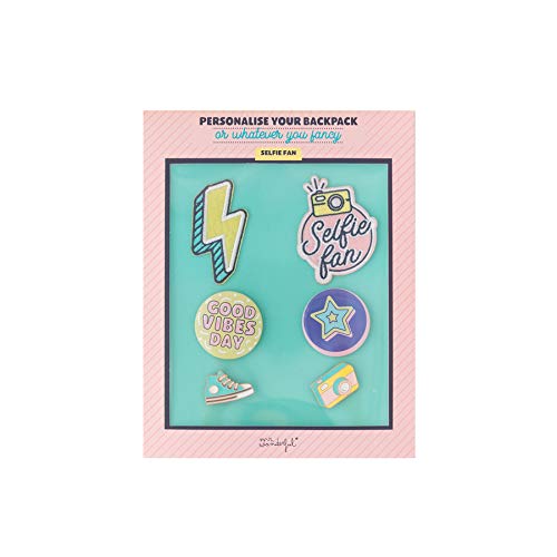 Mr. Wonderful Extras for personalising Your Backpack or whate, Multicolor, Talla única