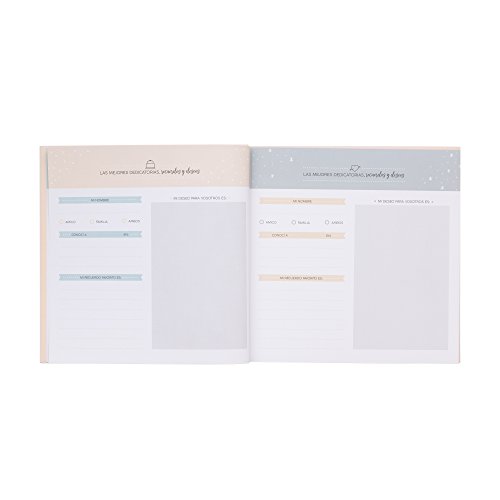 Mr. Wonderful MRW10 - Libro de firmas de una boda genial