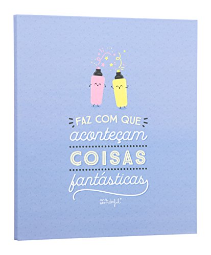 Mr. Wonderful WOA03710PT - Clasificador, contenido en portugués, diseño Haz que sucedan cosas increíbles