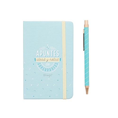 Mr. Wonderful WOA09019ES - Set de Libretas + Boli