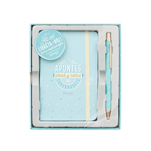 Mr. Wonderful WOA09019ES - Set de Libretas + Boli
