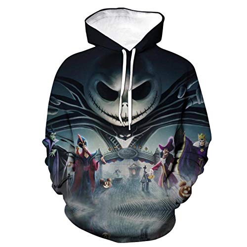 Mr.BaoLong&Miss.GO Nuevo Suéter con Capucha De Halloween para Hombre Suéter con Estampado De Halloween Camisa De Halloween Camisa De Halloween