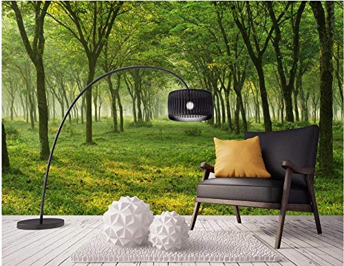 Mrlwy Mural personalizado 3d foto papel tapiz Forest Boulevard decoración pintura imagen 3d murales de pared papel tapiz para paredes de la sala-350X250CM
