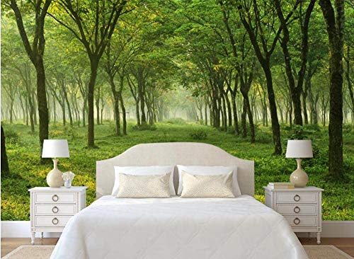 Mrlwy Mural personalizado 3d foto papel tapiz Forest Boulevard decoración pintura imagen 3d murales de pared papel tapiz para paredes de la sala-350X250CM