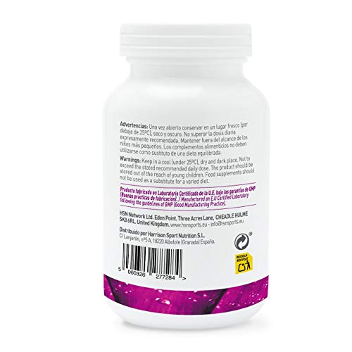 MSM 1000 mg de HSN | Aporta 1g de Metilsulfonilmetano por Cápsula | Suministro para 4 Meses | Ayuda para Articulaciones, Cabello y Piel | Vegano, Sin Gluten, Sin Lactosa, 120 Cápsulas Vegetales