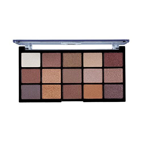 MUA - Paleta de sombra de ojos - Au-Naturel - Nudes, color beige, marrón neutro