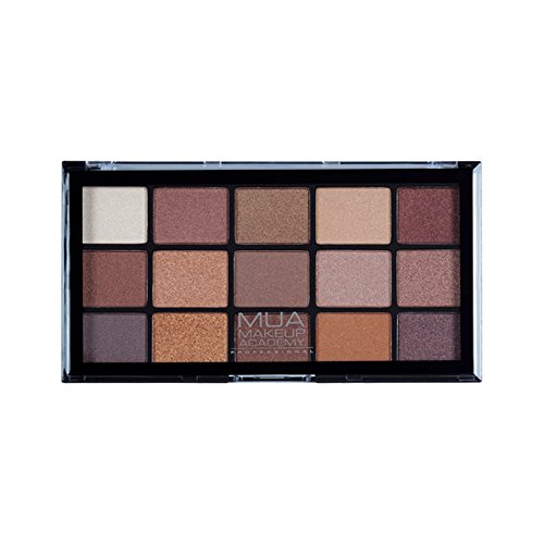 MUA - Paleta de sombra de ojos - Au-Naturel - Nudes, color beige, marrón neutro