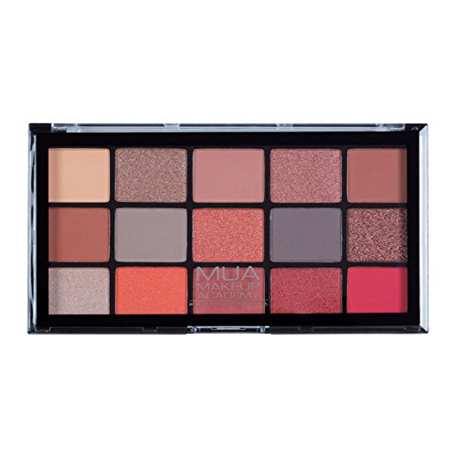 MUA - Paleta de sombra de ojos - Fire Vixen- Rosa, óxido, bronce