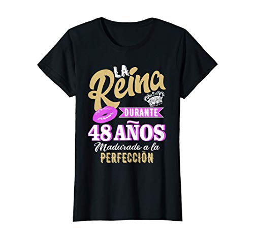 Mujer Regalo 48 cumpleaños mujeres nacido en 1972 48 años Camiseta