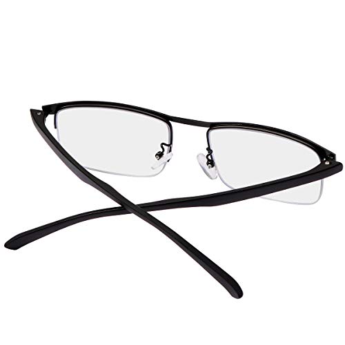 Multifocal Progresivo Gafas de Lectura Hombres Mujeres Computer Filtro de luz Azul de enfoque múltiple Presbicia Inteligente Anteojos Retro de Ligero Marco Cómodos sin línea Lectores Antirreflejos